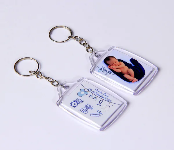 Chaveiro Acrílico com Foto